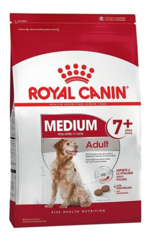 Royal Canin Perro Size Health Nutrition Medium Adult 7+ x15 kg