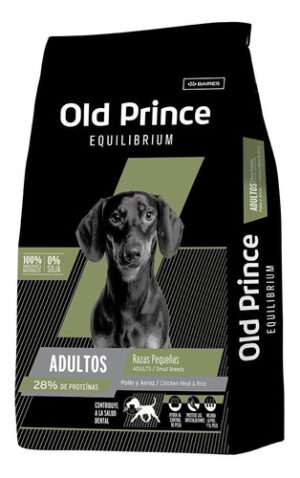 Old Prince Equilibrium Para Perro Adulto De Raza Pequeña Sabor Pollo Y Arroz x 7.5 kg
