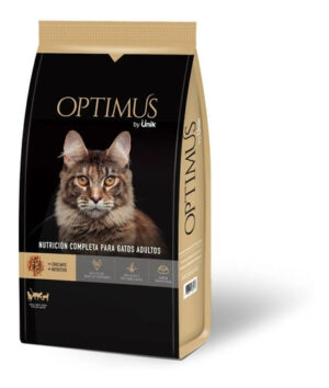 Optimus Gato Adulto X 7.5 Kg.+Power Pipeta Antipulgas De Regalo!!