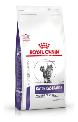 Royal Canin Veterinary Care Nutrition Feline Gatos Castrados Weight Control Adulto Sabor Mix En Bolsa De 7.5 kg