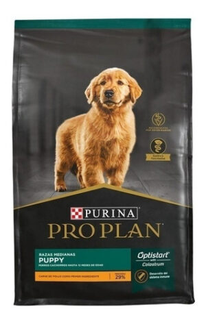 Pro Plan Optistart Puppy Perro Cachorro De Raza Mediana x 1 kg