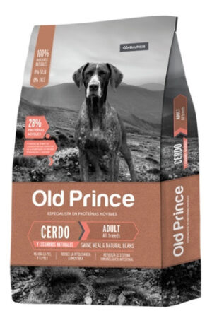 Old Prince Proteínas Noveles Perro Adulto Sabor Cordero Para Perro Adulto Todos Los Tamaños Sabor Cerdo En Bolsa De 15 kg
