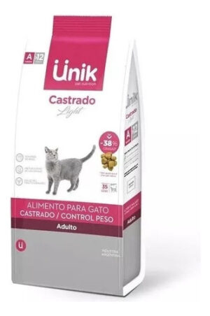 Unik Gatos Adulto Castrado/control Peso X 2 Kg+Spotmax Pipeta Antipulgas De Regalo!!