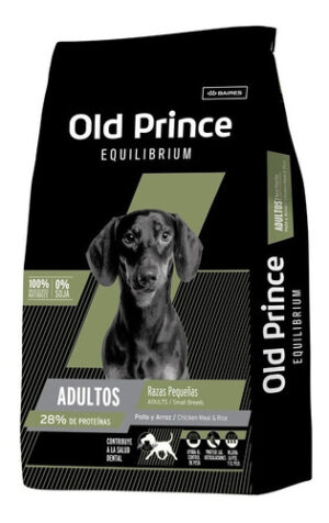 Old Prince Equilibrium Para Perro Adulto De Raza Pequeña Sabor Pollo Y Arroz En Bolsa De 3 kg