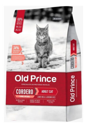 Old Prince Proteínas Noveles Gato Adulto Cordero Y Arroz x 7.5 kg