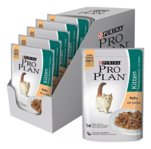 Proplan Cat Kitten Wet  Pouch X 85 Grs Pack X 15 Unidades