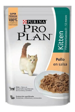 Proplan Cat Kitten Wet  Pouch X 85 Grs