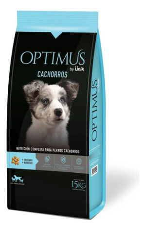 Optimus By Unik Perro Cachorro X 15 Kg+Power Pipeta Antipulgas De Regalo!!