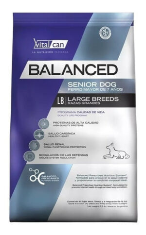 Vital can Balanced Adult Dog Perro Senior Raza Grande x 3 kg