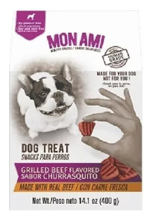 Snack Para Perros Mon Ami Churrasquito Grillé X 400 Gs