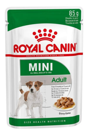 Royal Canin Pouch Mini Adulto x 85g x Pack x 12 Sobres