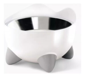 Catit Pixi Comedero Elevado De Acero Inoxidable Gatos