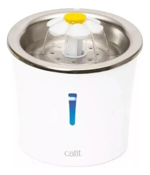 Fuente Bebedero Cat It Para Gatos Acero Inoxidable 3 Litros