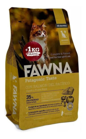 Fawna Gato Adulto Urinario C/salmón Del Pacifico X 7.5+1 Kg. De Regalo