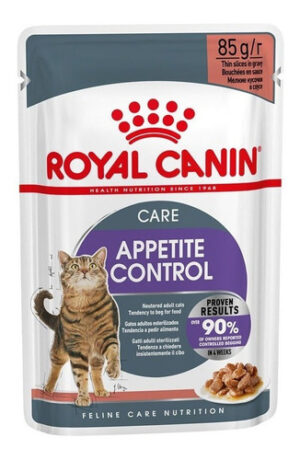 Royal Canin Appetite Control Gato Pouch x 85 Grs. Pack X 12 Unidades.