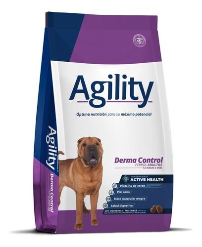 Agility Perro Derma Control Perro Adulto x 15 kg.