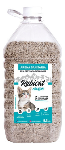 Piedra Para Gato Rubicat Classic Arena Aglomerante x 5.3kg