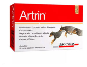 Artrin Condroprotector Para Perros Y Gatos Caja X 30 Comprimidos
