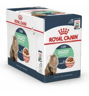 Royal Canin Gato Digest Sensitive Pouch 85 Gs X 12 Unidades