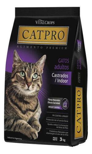 Catpro Gato Adulto Castrado/indoor X 1 Kg